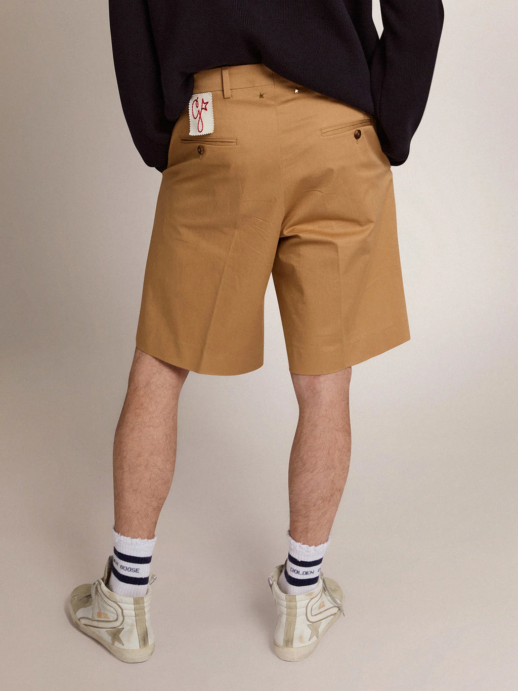 Bermuda Collezione Golden in cotone beige