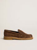 Women's Jerry loafer in dove-gray suede