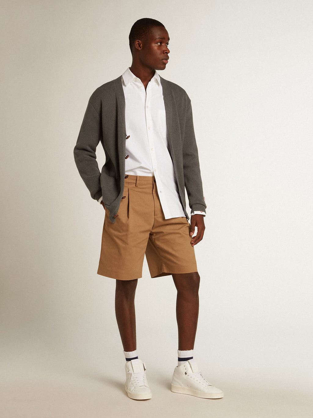Mid-Stardan Uomo bio-based con stella e talloncino bianchi