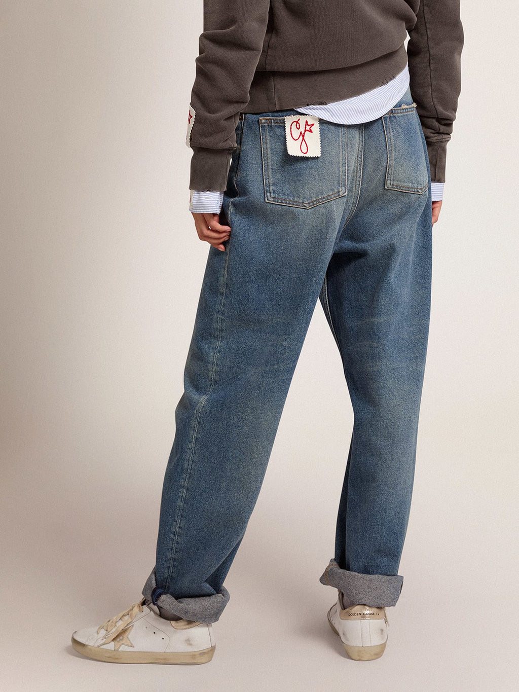 Jeans Kim Collezione Golden dal lavaggio medio
