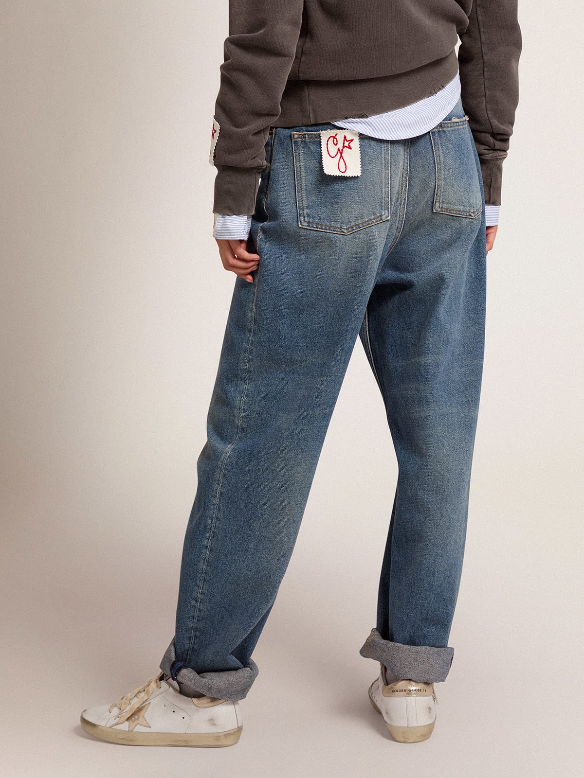 Jeans Kim Collezione Golden dal lavaggio medio