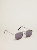 Sunframe Roger modello aviator con montatura nera e lenti nere