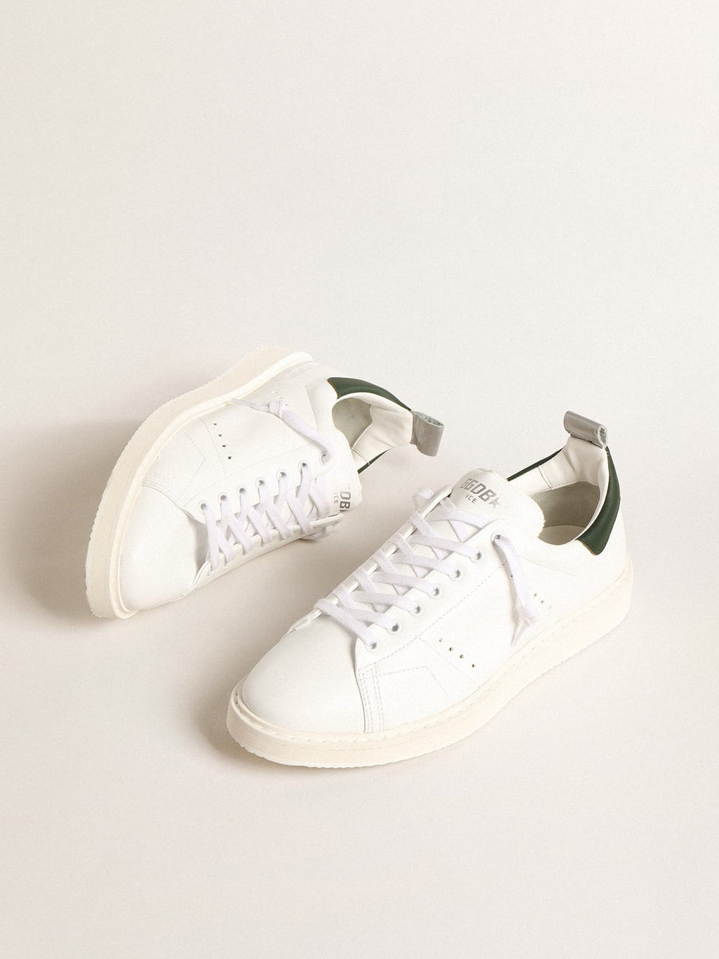 Starter bio-based con talloncino in pelle verde