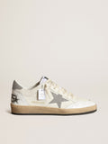 Ball Star bianca con stella e talloncino in cristalli Swarovski