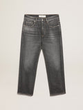 Jeans neri slim fit dal lavaggio medio