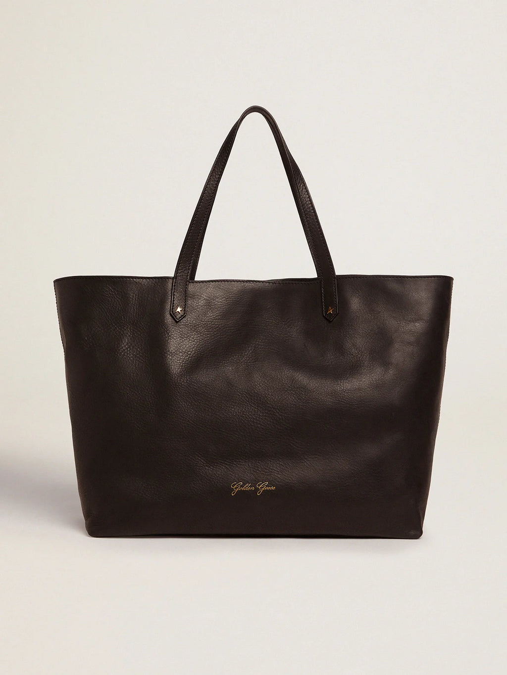 Borsa Pasadena Bag nera con logo dorato sul davanti