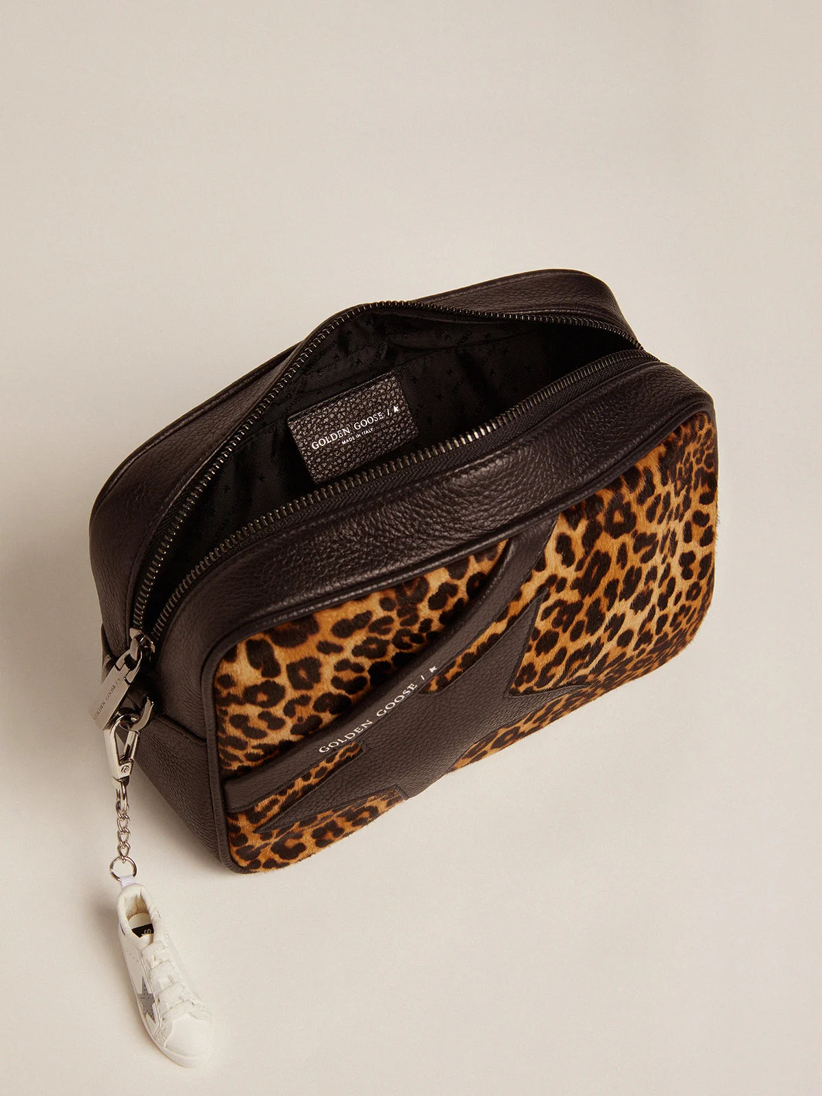 Borsa Star Bag in cavallino leopardato