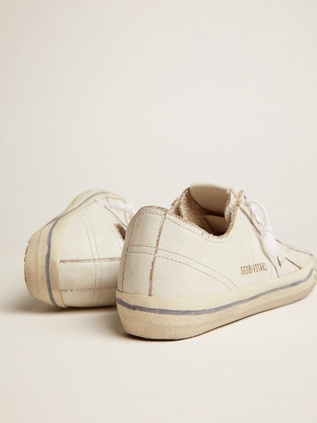 Sneakers V-Star in pelle effetto vintage