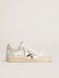 Women's Ball Star with metallic leather star and glossy leather heel tab