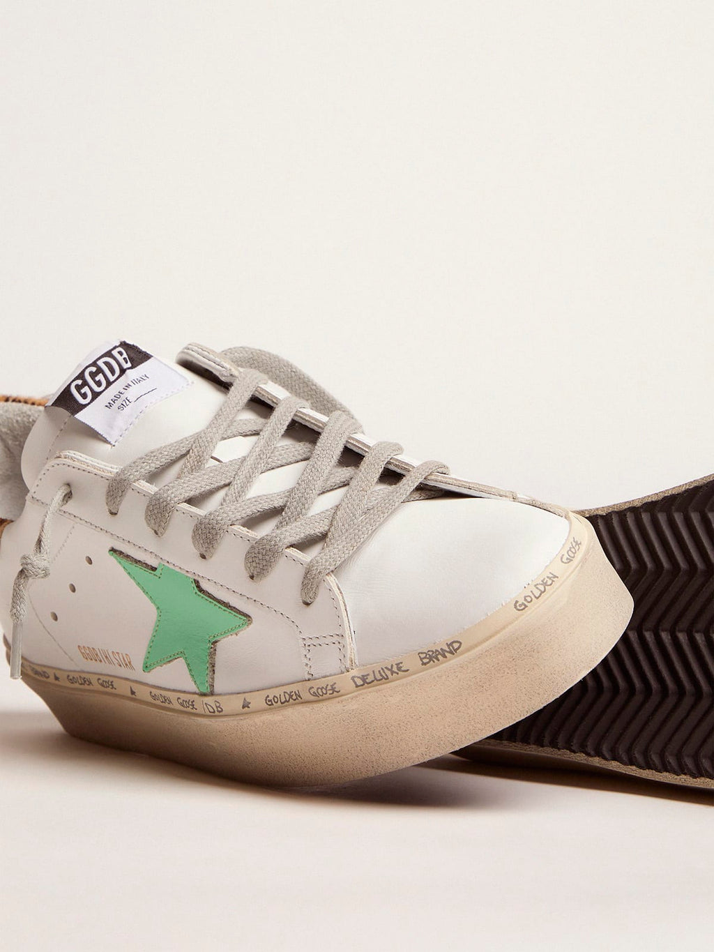 Sneakers Hi Star con talloncino leopardato