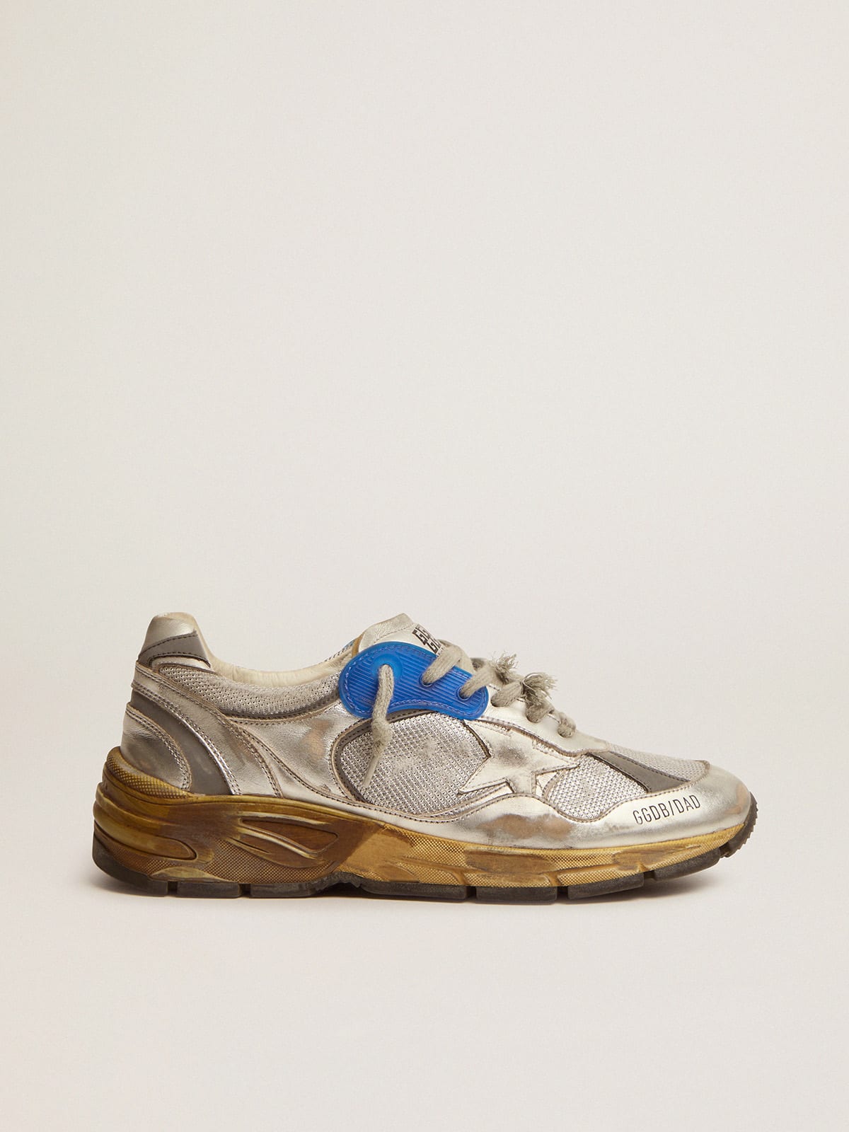 Sneakers Dad-Star donna argentate
