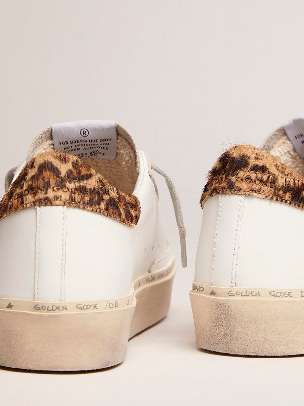 Sneakers Hi Star con talloncino leopardato