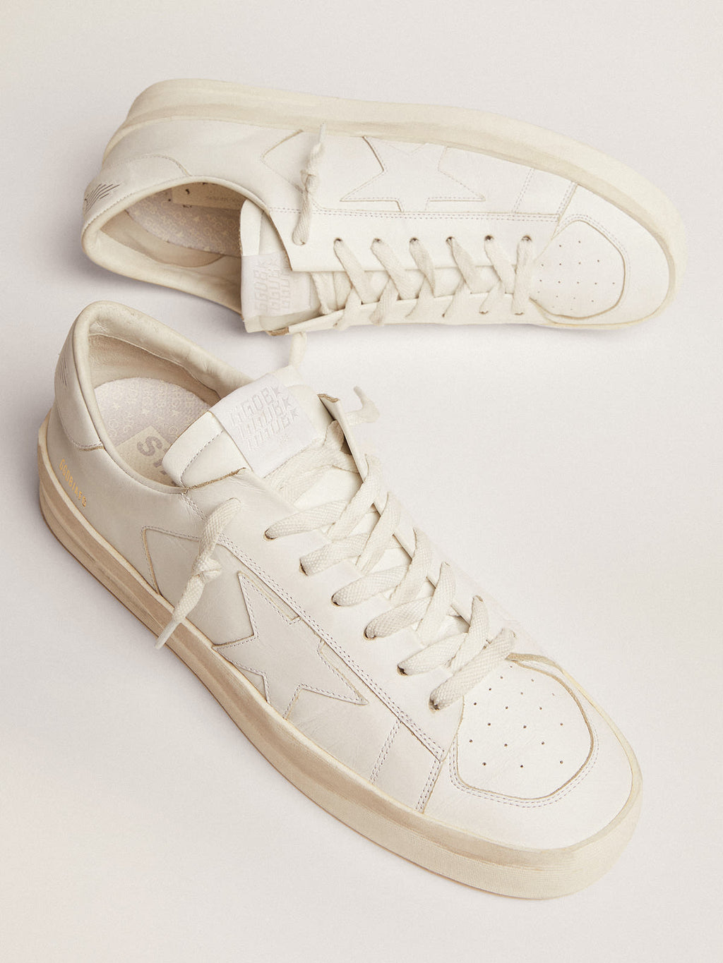 Sneakers Stardan uomo in pelle total white