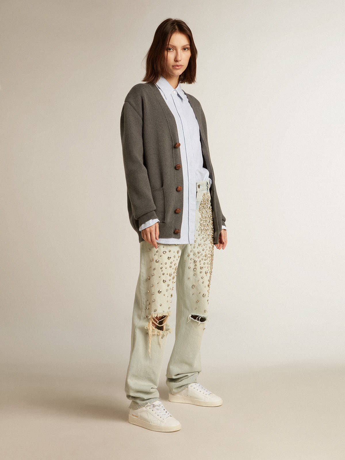 Stardan Donna bio-based con stella e talloncino bianchi