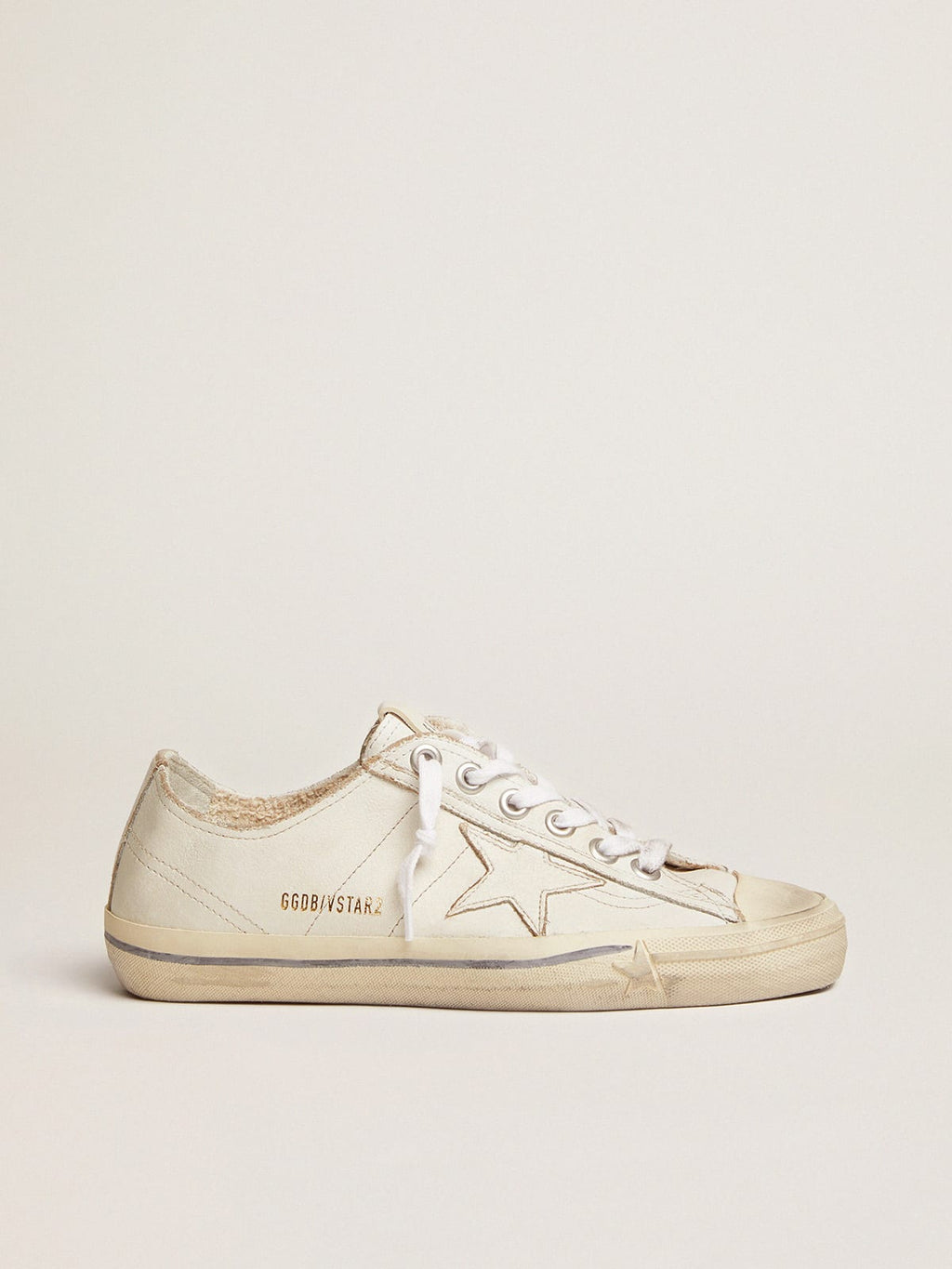Sneakers V-Star in pelle effetto vintage