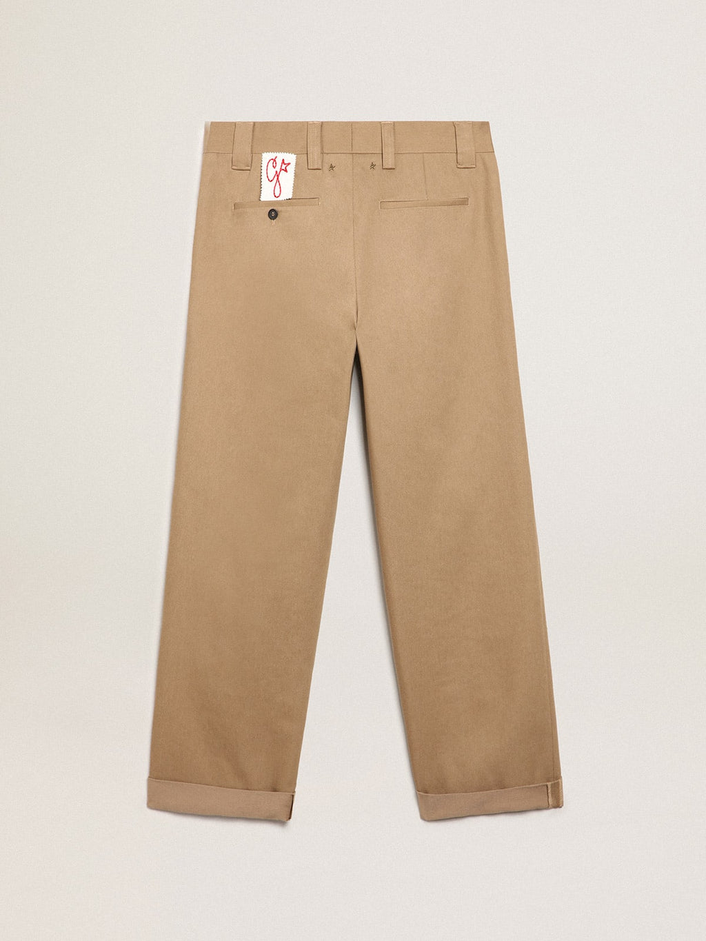 Pantalone chino Golden Collection color khaki beige