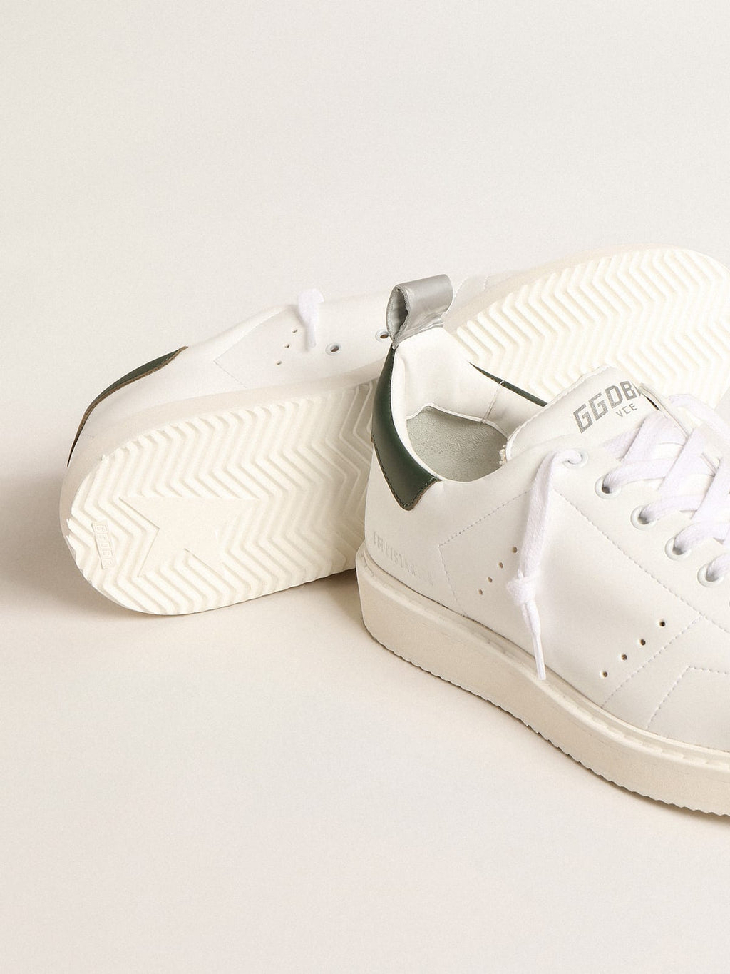 Starter bio-based con talloncino in pelle verde