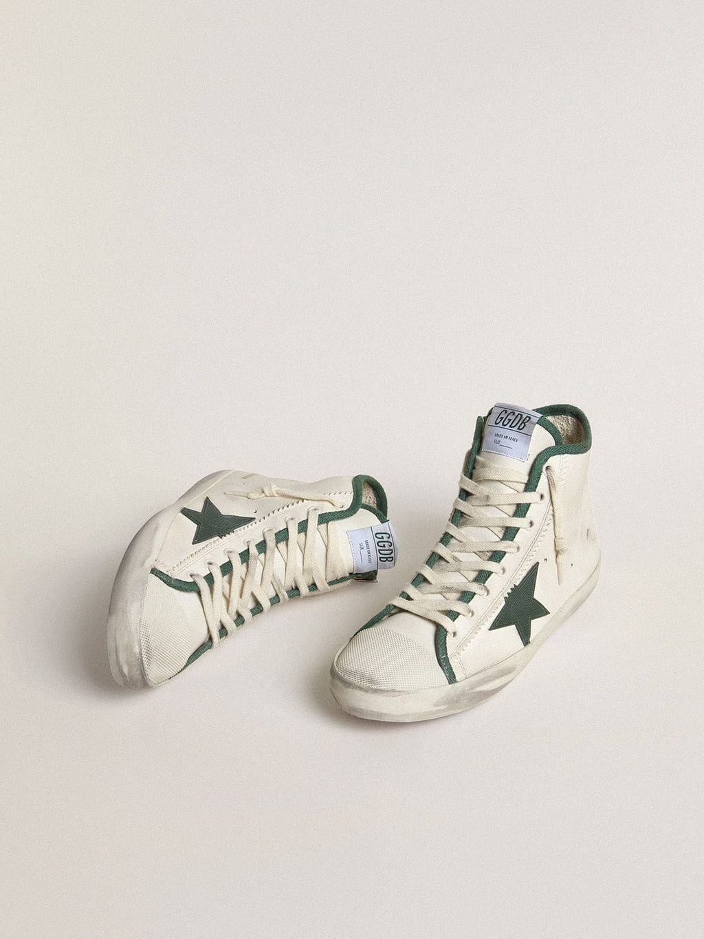 Women's Francy LTD in nappa leather with green rubber star