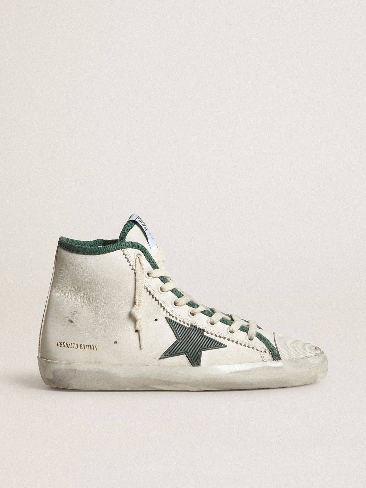 Women's Francy LTD in nappa leather with green rubber star