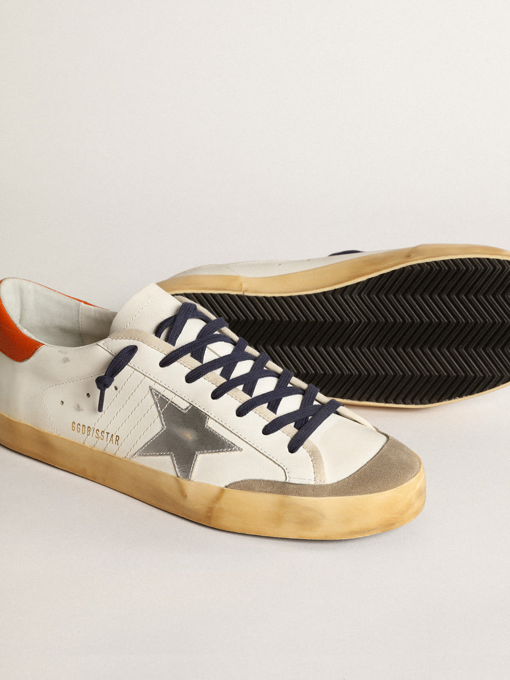 Super-Star Penstar con stella argento e talloncino arancione