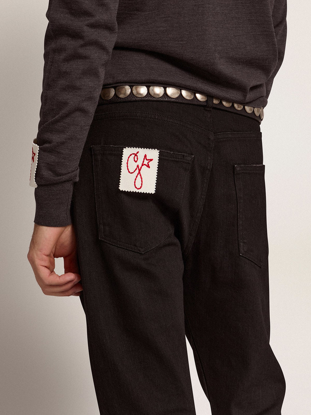 Jeans skinny da uomo neri