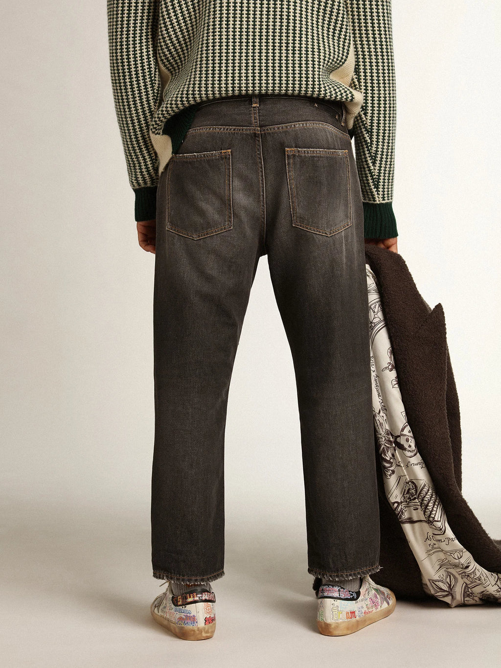 Jeans neri Cory Collezione Journey dall'effetto stonewashed