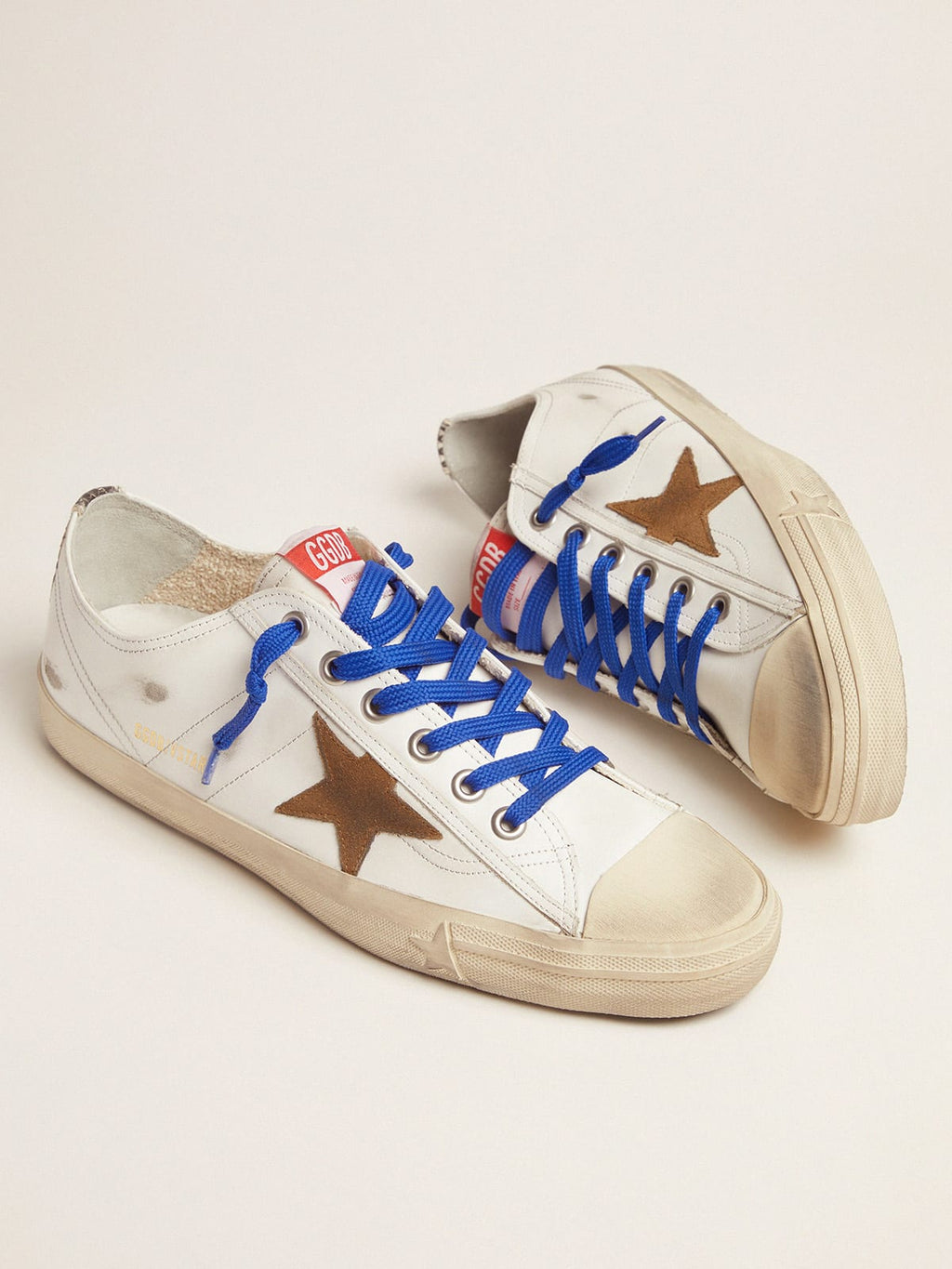 Sneaker V-Star LTD con listino pitonato e lacci blu